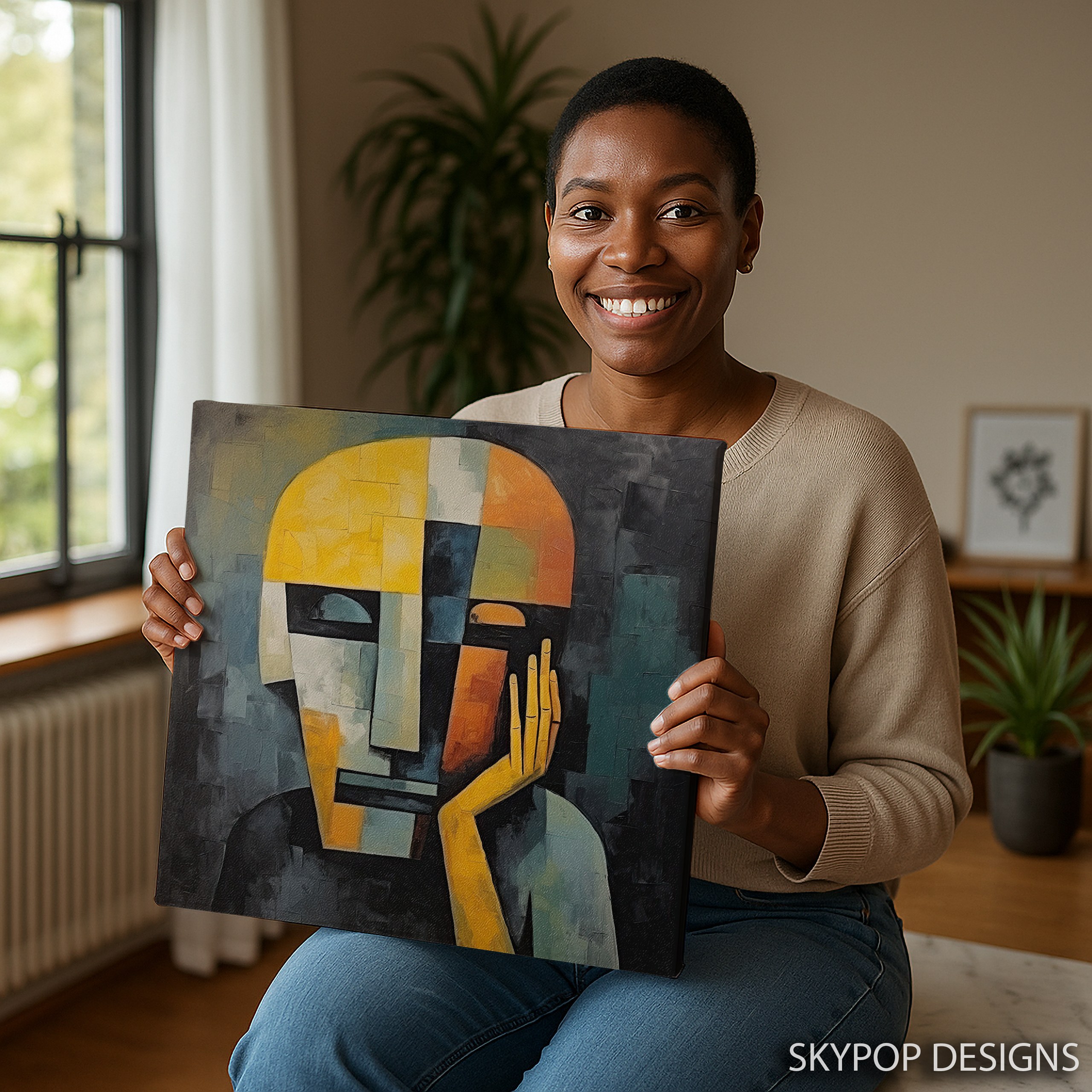 3.jpg Geometric Face Art