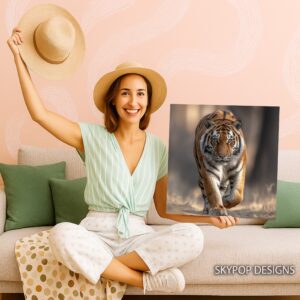 Tiger Portrait Art