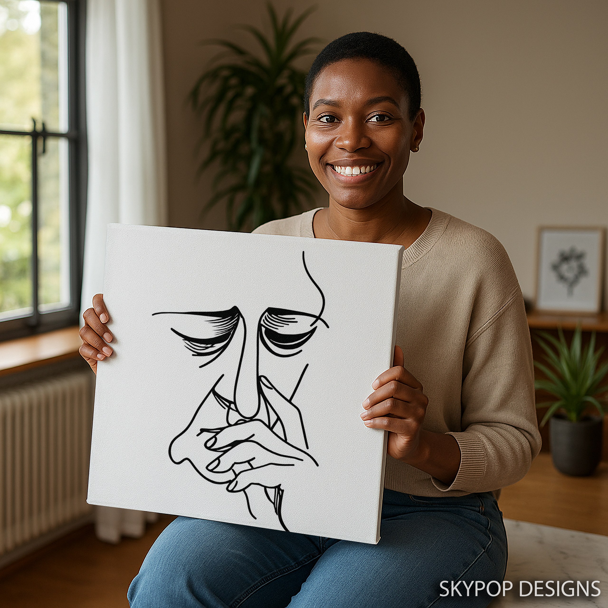 3.jpg Minimal Face Line Art