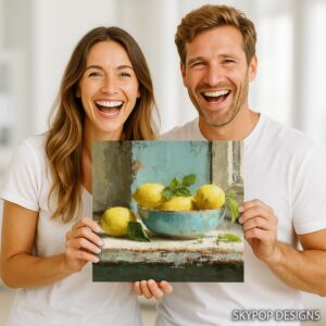 Lemon Bowl Art