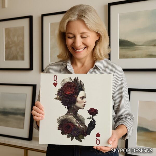 Queen of Hearts Art