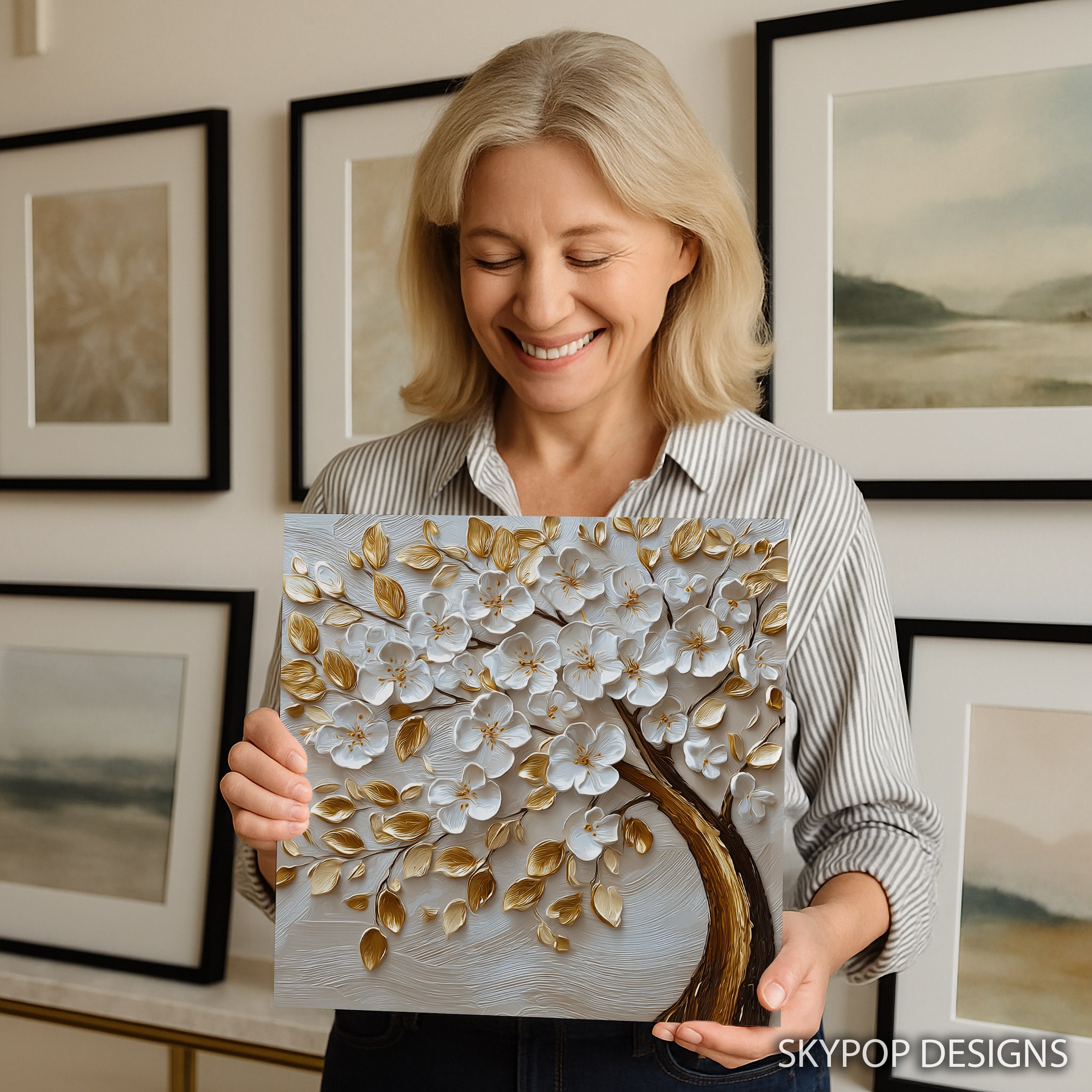 3.jpg Golden Blossom Tree Art
