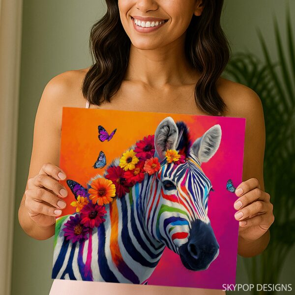 Zebra Butterflies Art
