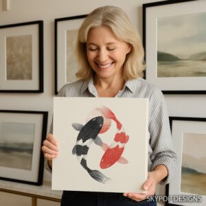 Koi Fish Art