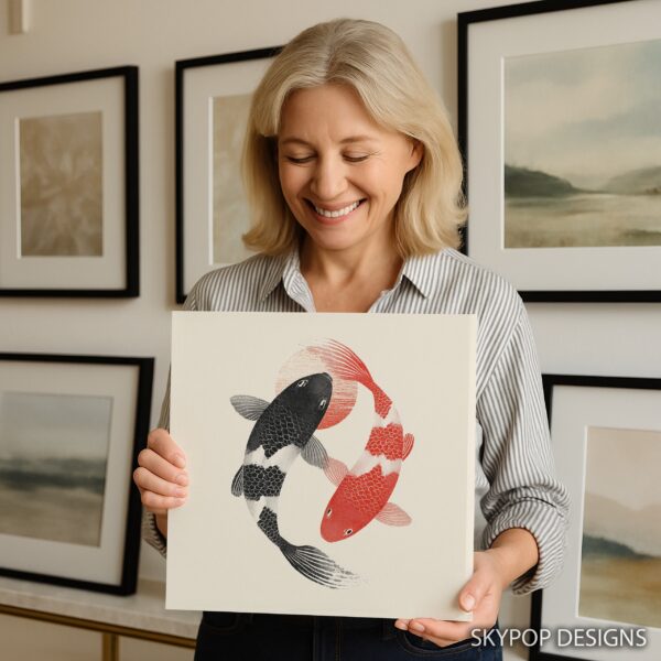 Koi Fish Art