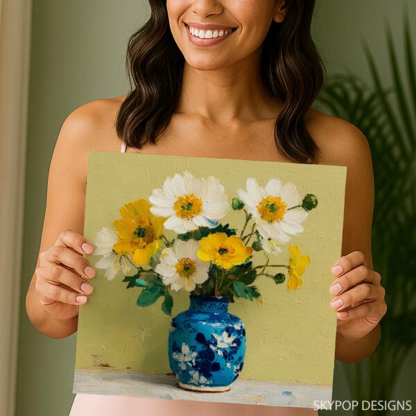 Sunshine Blooms Vase Art