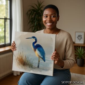 Blue Heron Art