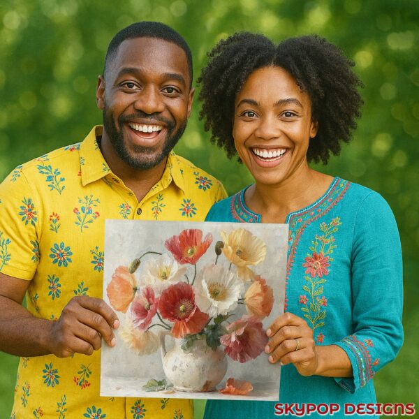 Poppy Bouquet Art