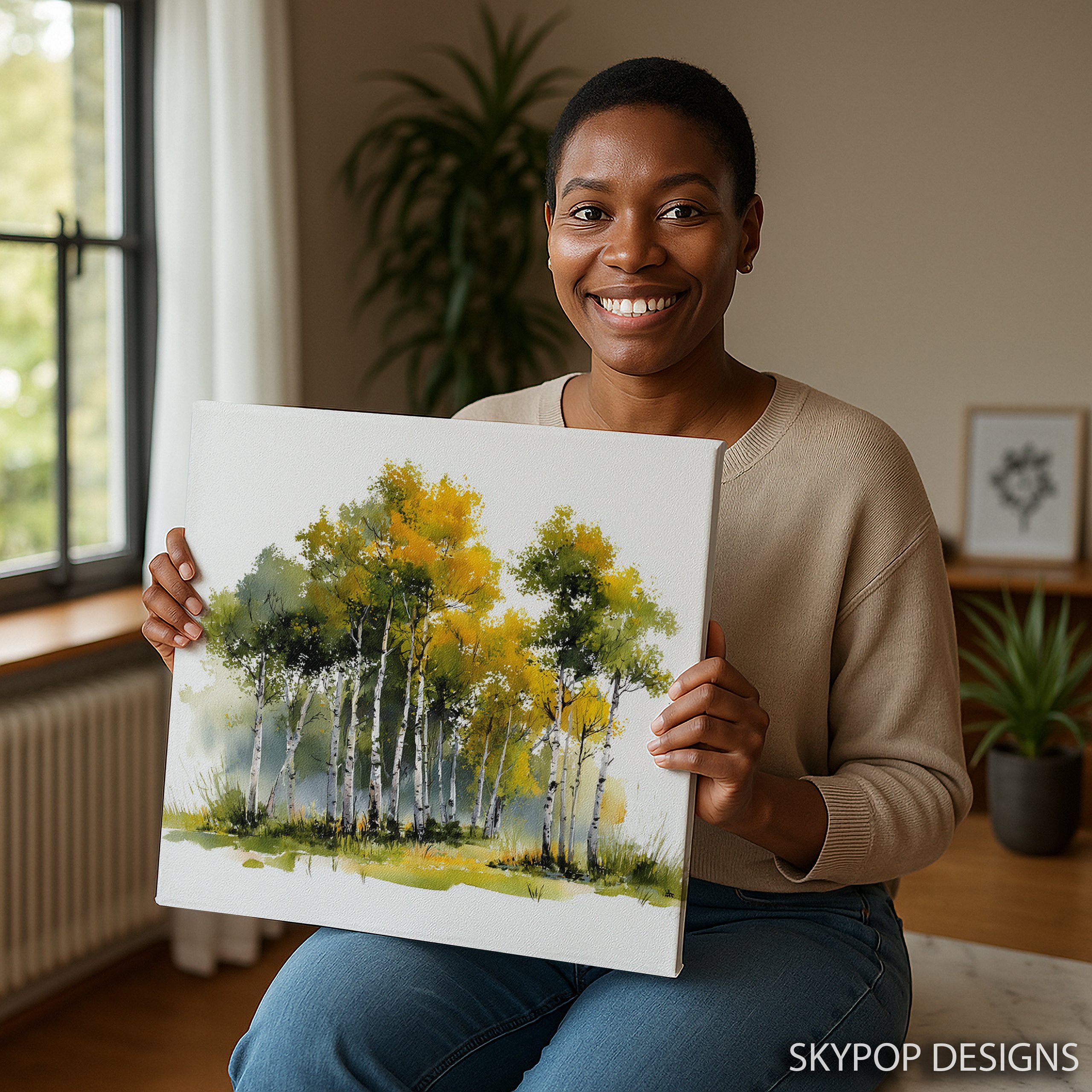 3.jpg Birch Forest Art