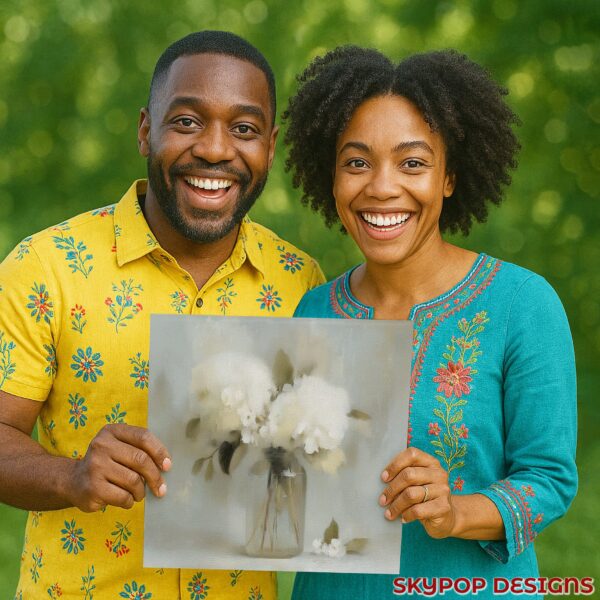 White Hydrangea Art