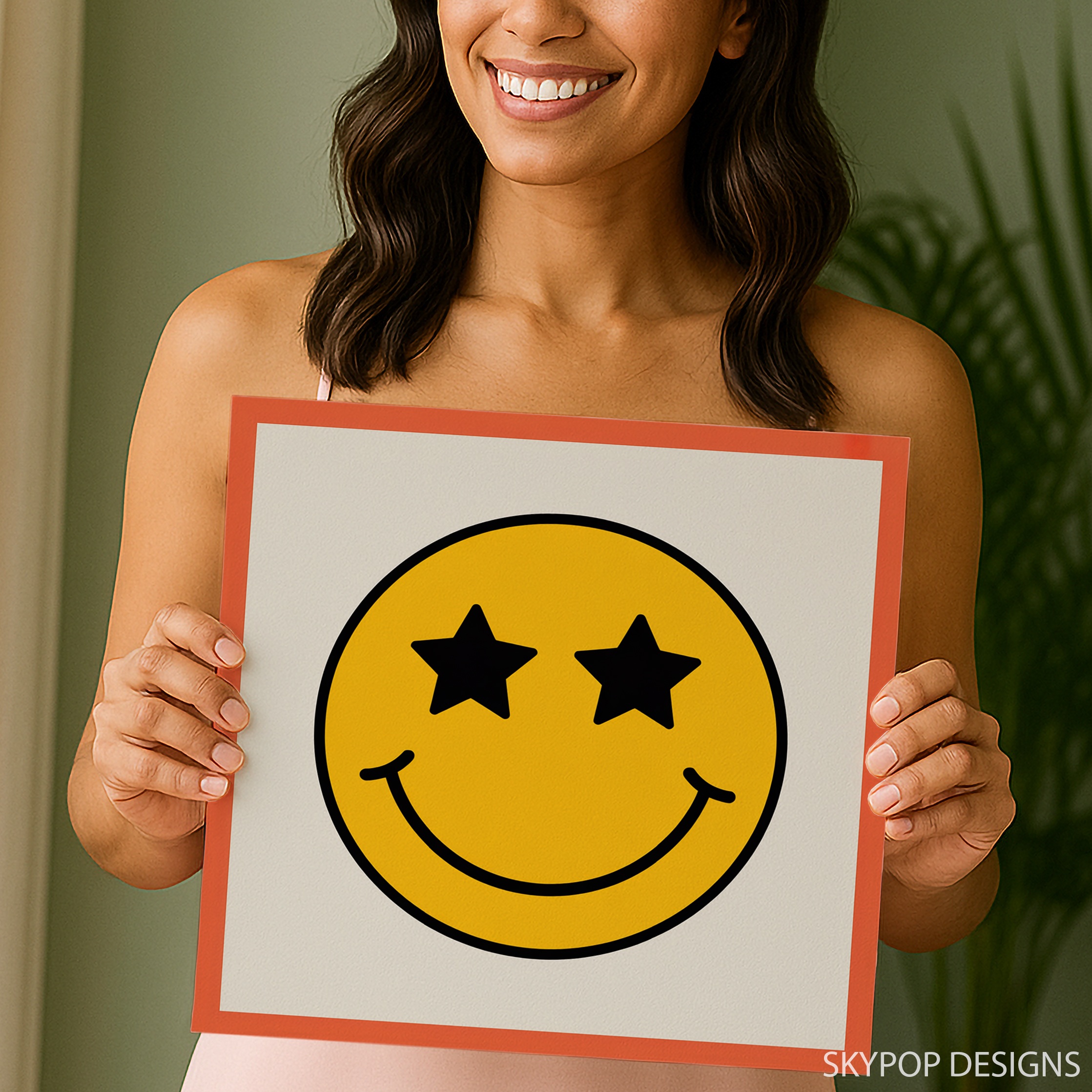 3.jpg Star Eyes Smiley Face Art
