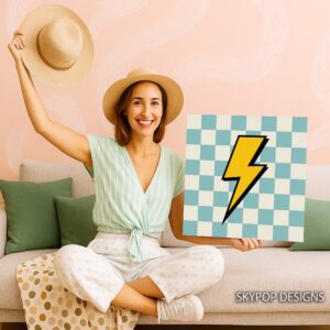 Electric Lightning Bolt Art