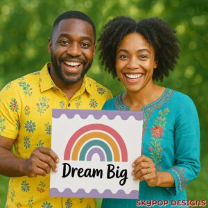 Rainbow Dream Big Art
