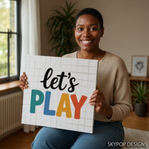Let's Play Typography Art