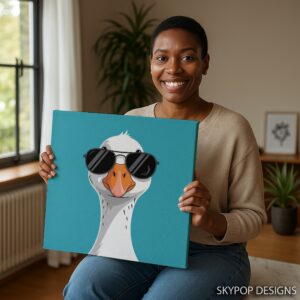 Cool Duck Sunglasses Art