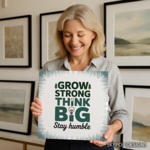 Motivational Forest Art