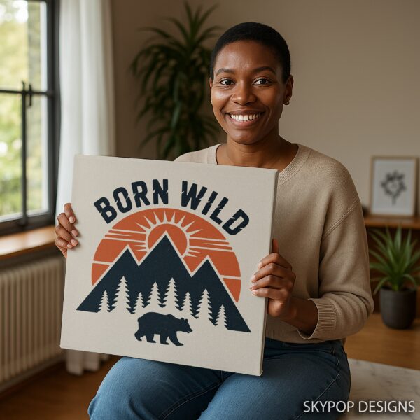 Born Wild Bear Art