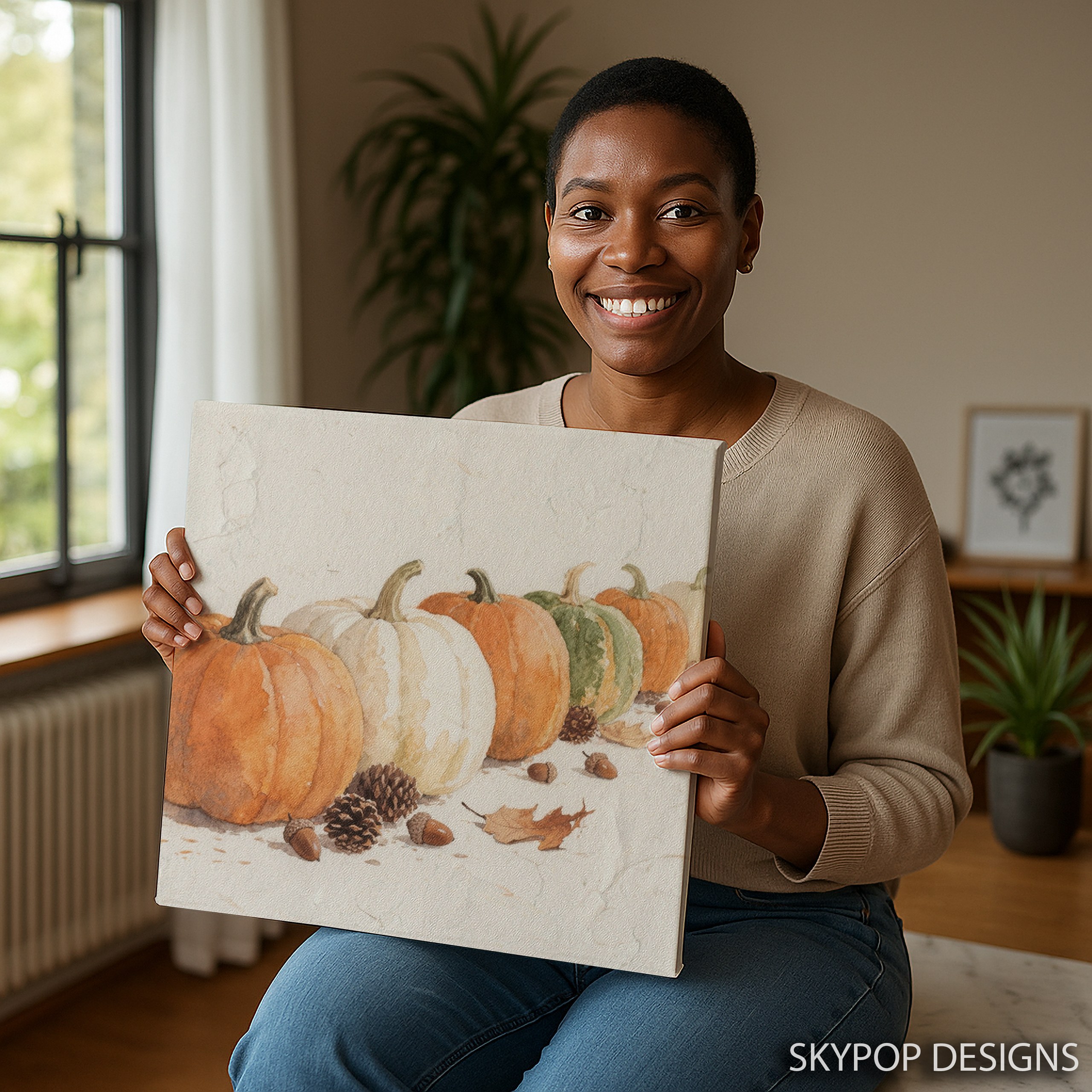 3.jpg Autumn Pumpkin Harvest Art