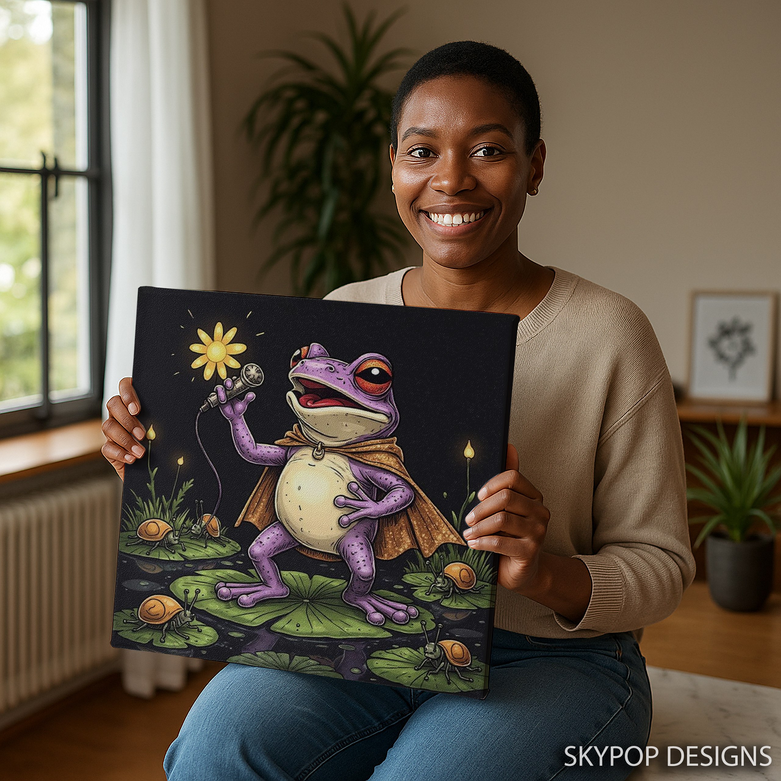 3.jpg Singing Frog Art