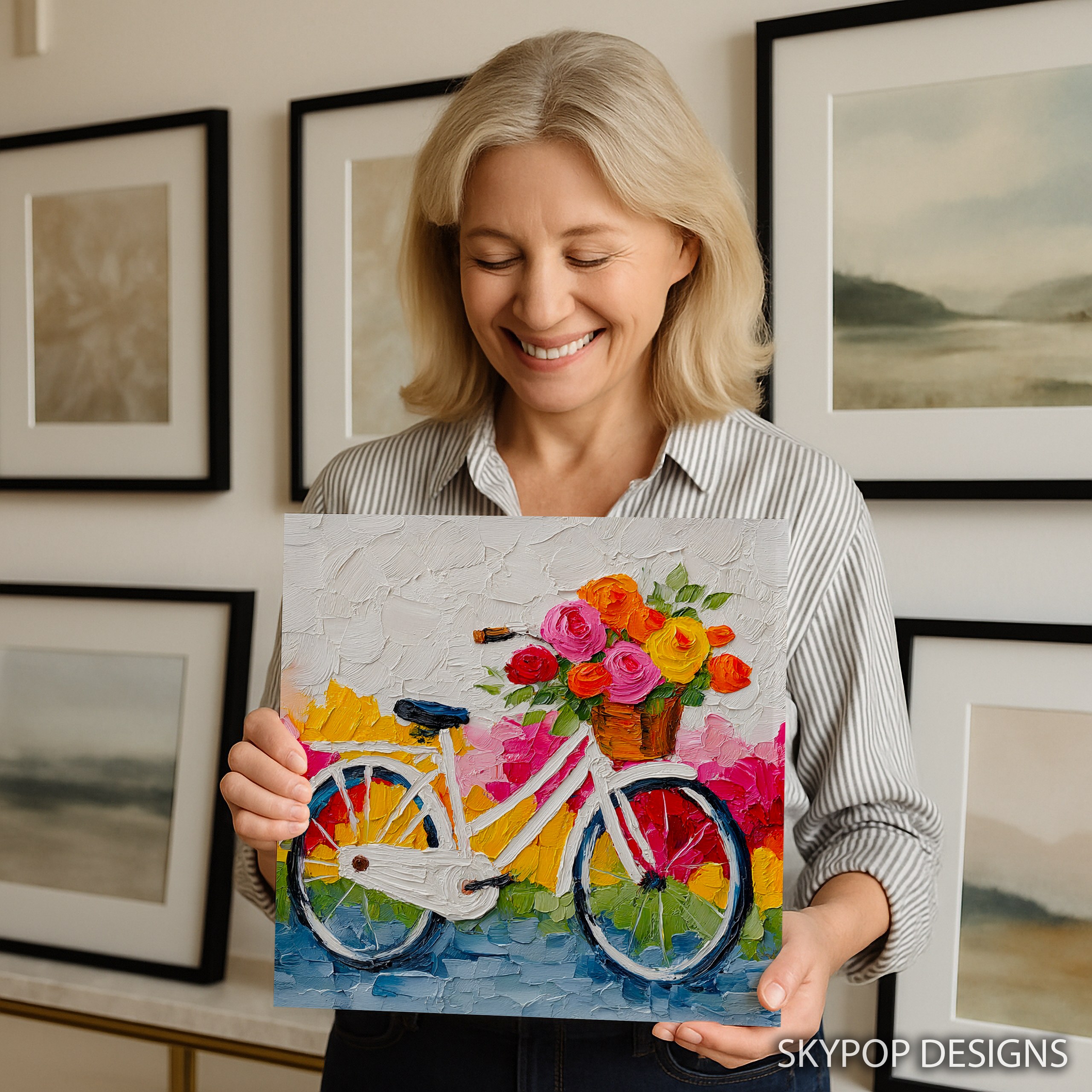 3.jpg Bicycle Flower Basket Art