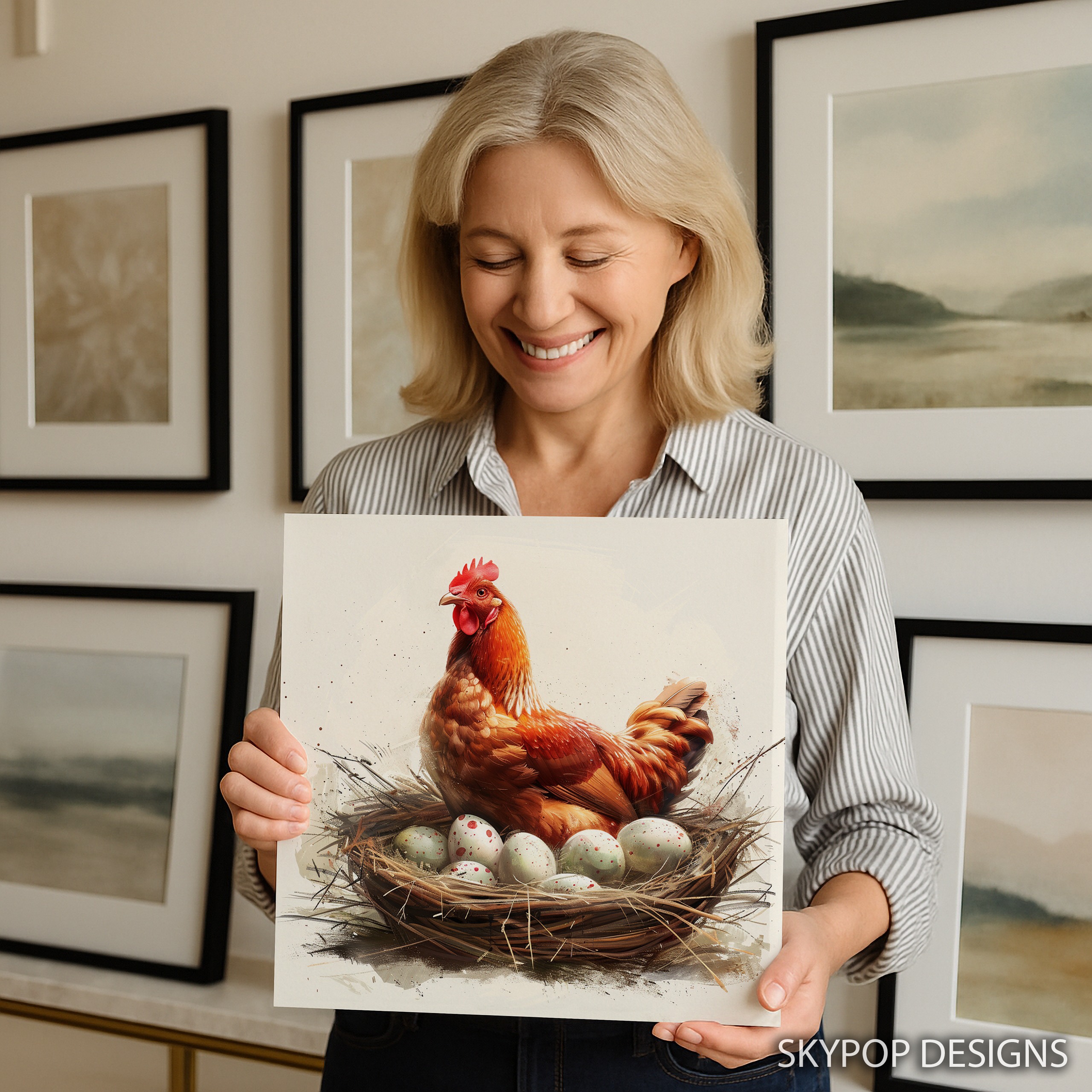 3.jpg Rooster Art