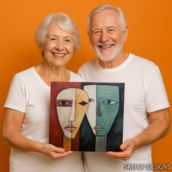 Abstract Faces of Expression Art