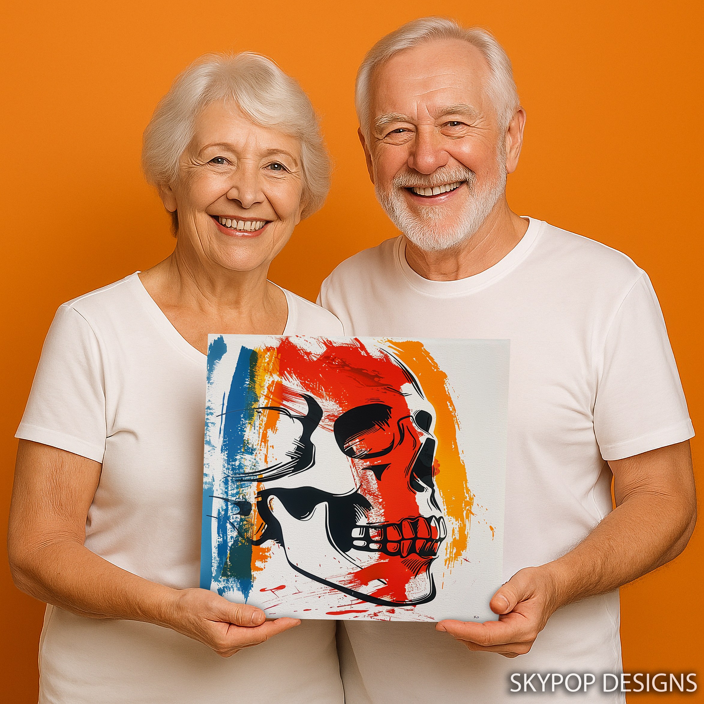 3.jpg Vibrant Skull Art