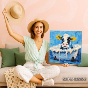 Highland Cow Art