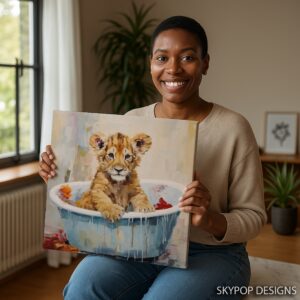 Lion Cub Art