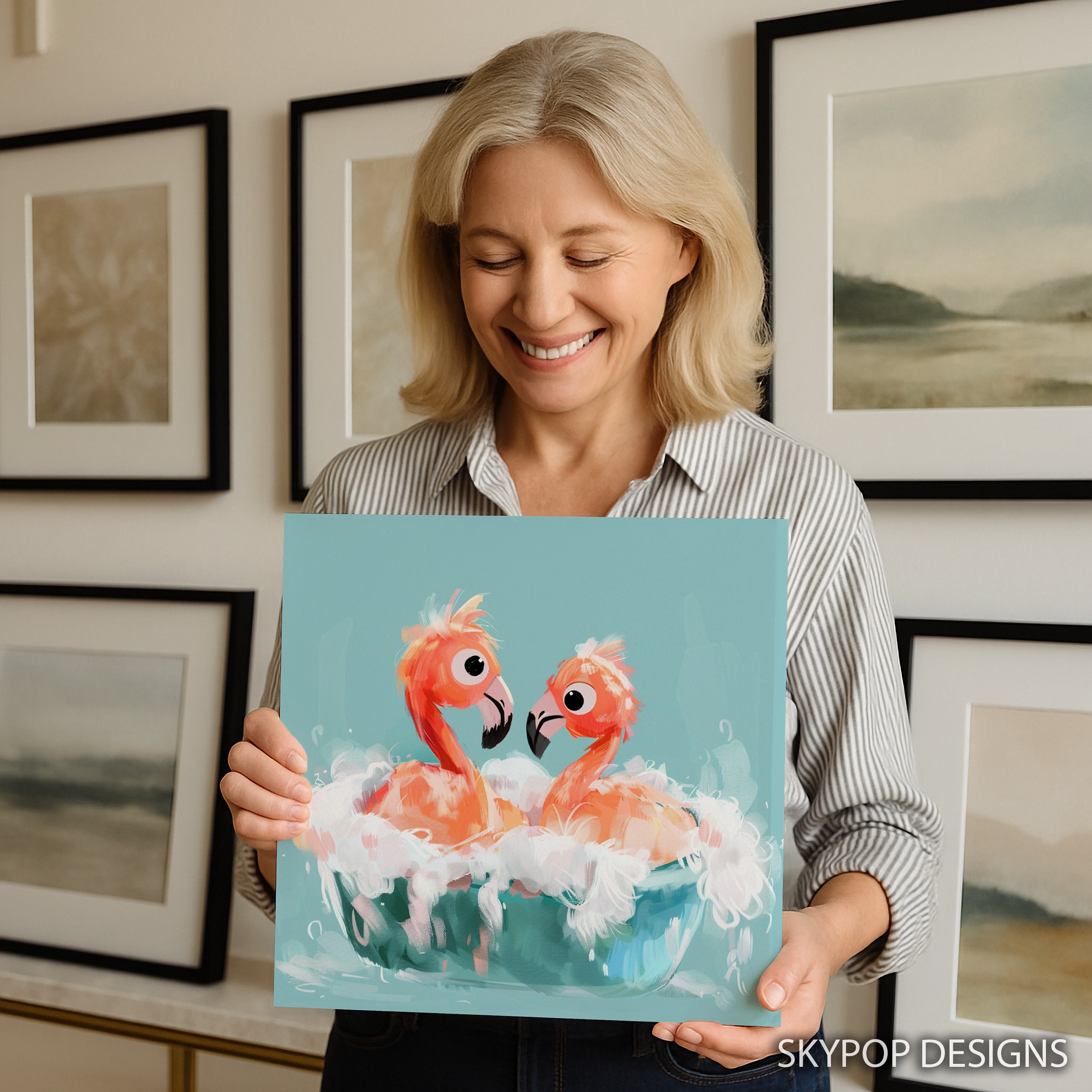 3.jpg Flamingo Art