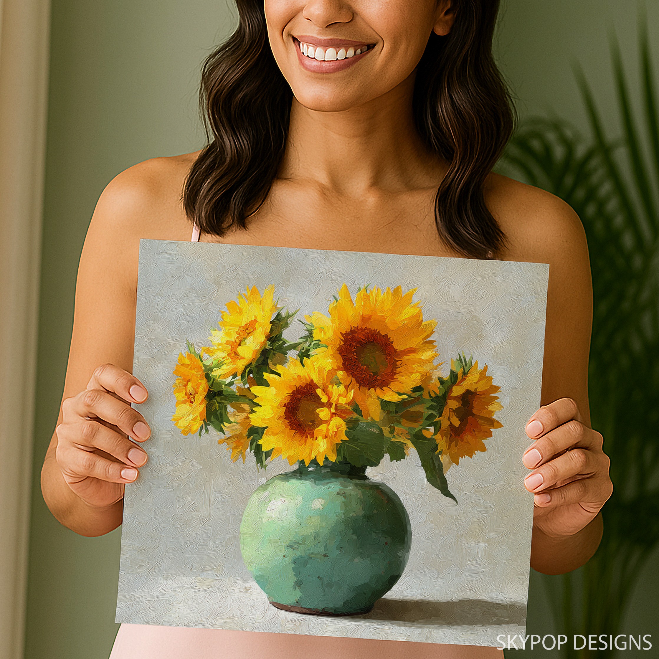 3.jpg Sunflower Vase Art