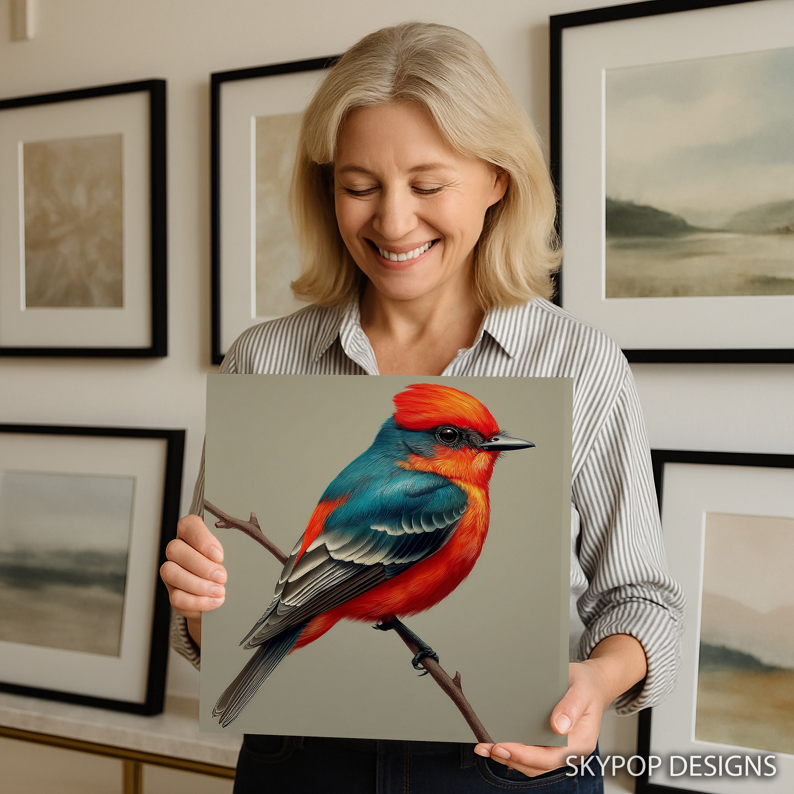 3.jpg Vermilion Flycatcher Art