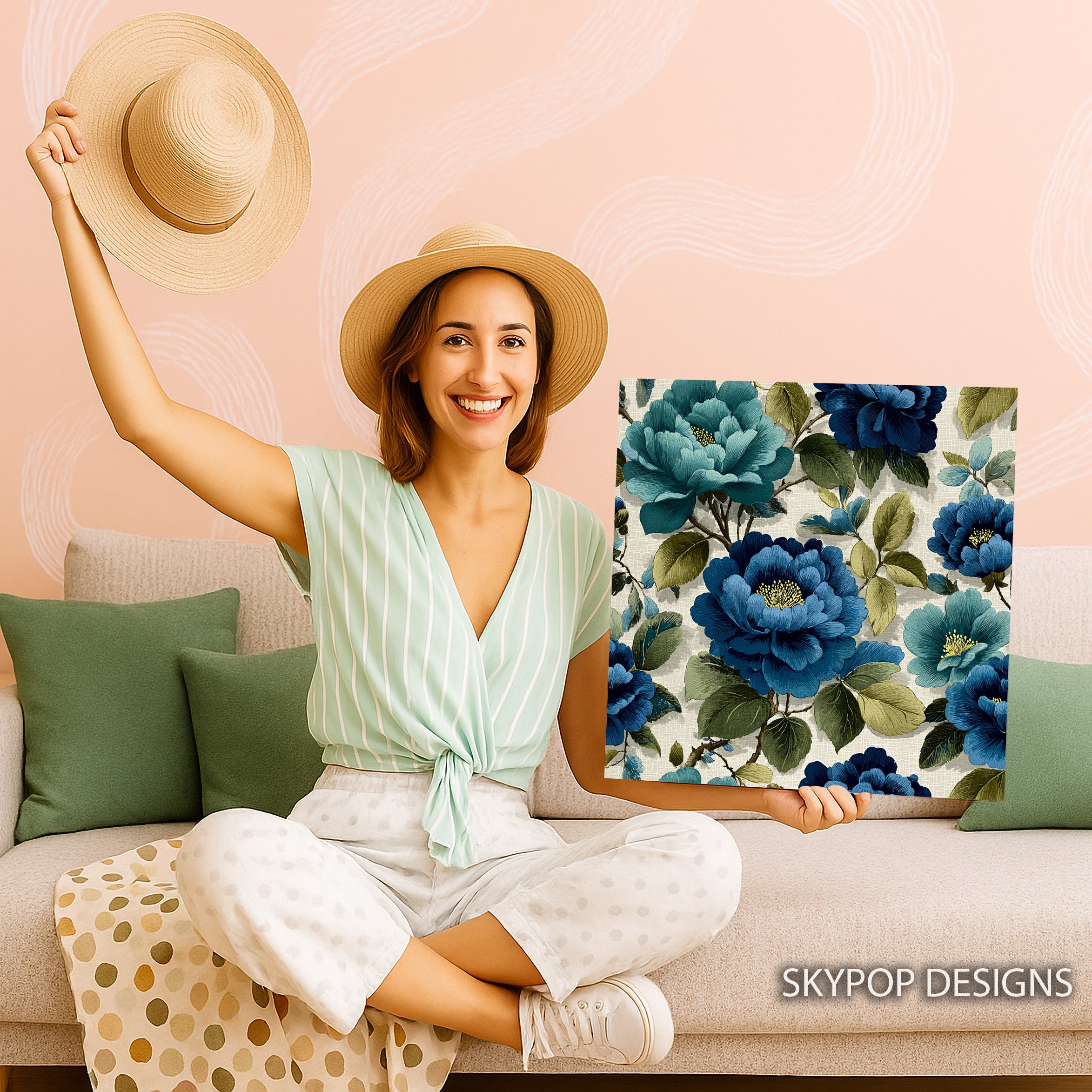 3.jpg Blue Peony Garden Art