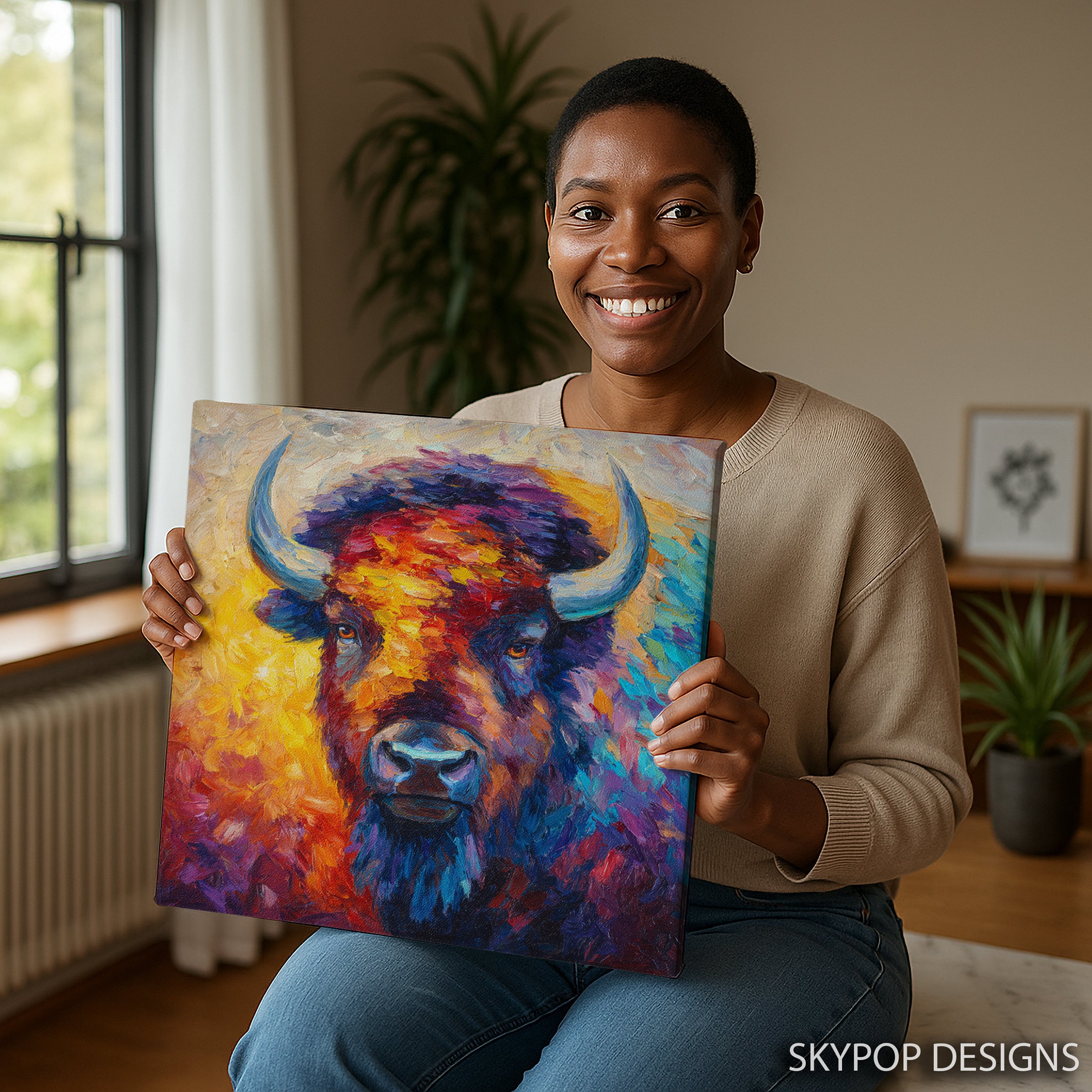 3.jpg Bison Art