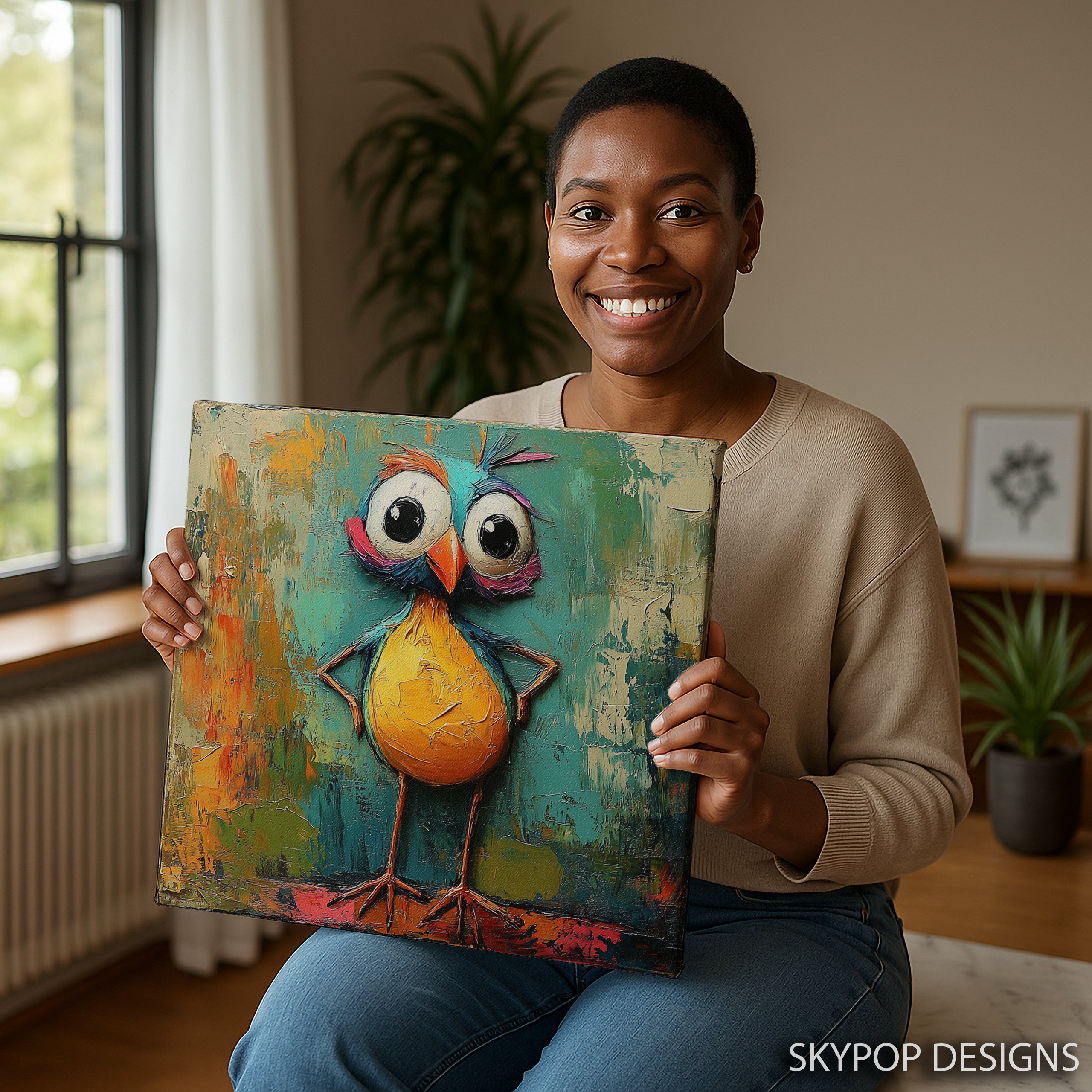 3.jpg Colorful Owl Art
