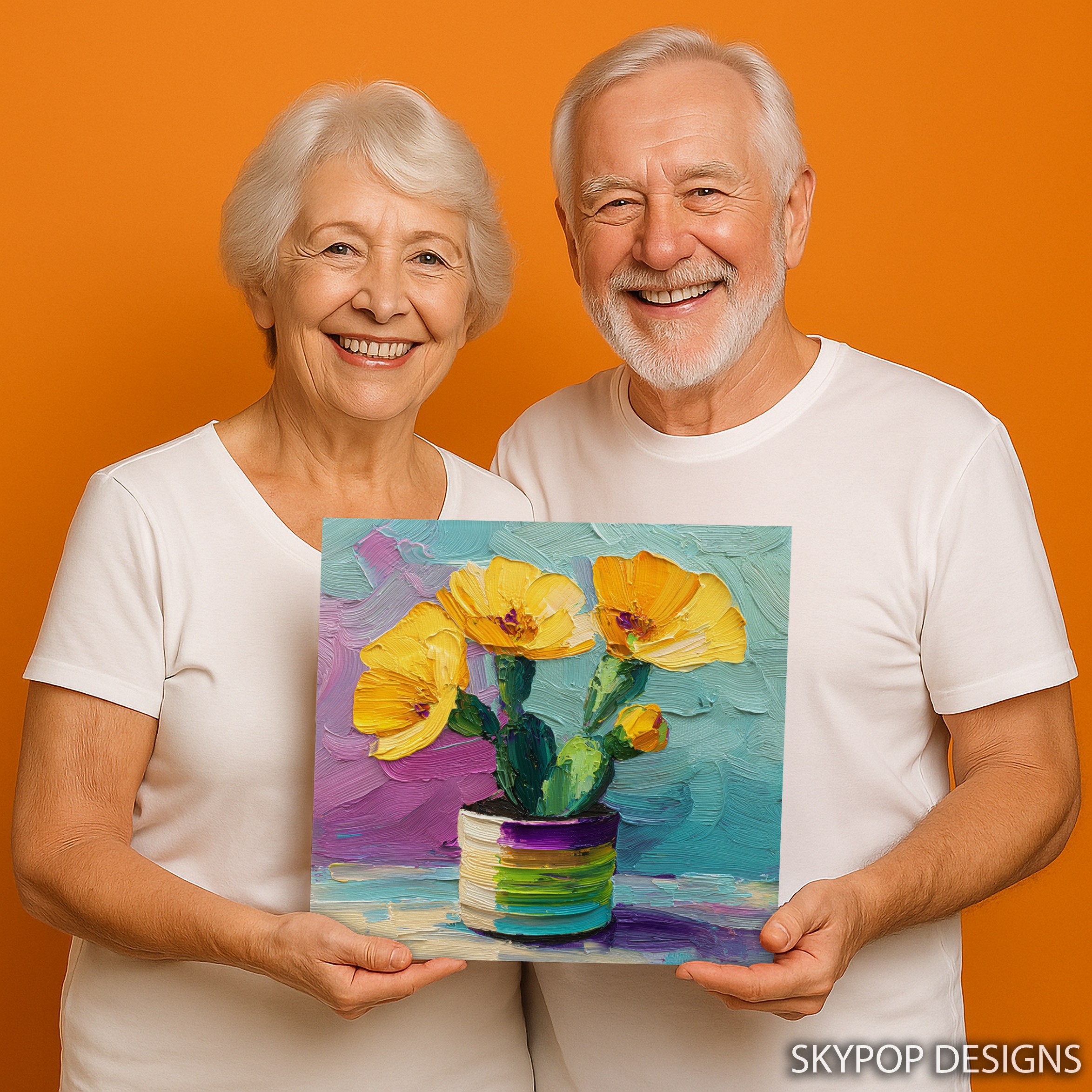 3.jpg Vibrant Cactus Bloom Art