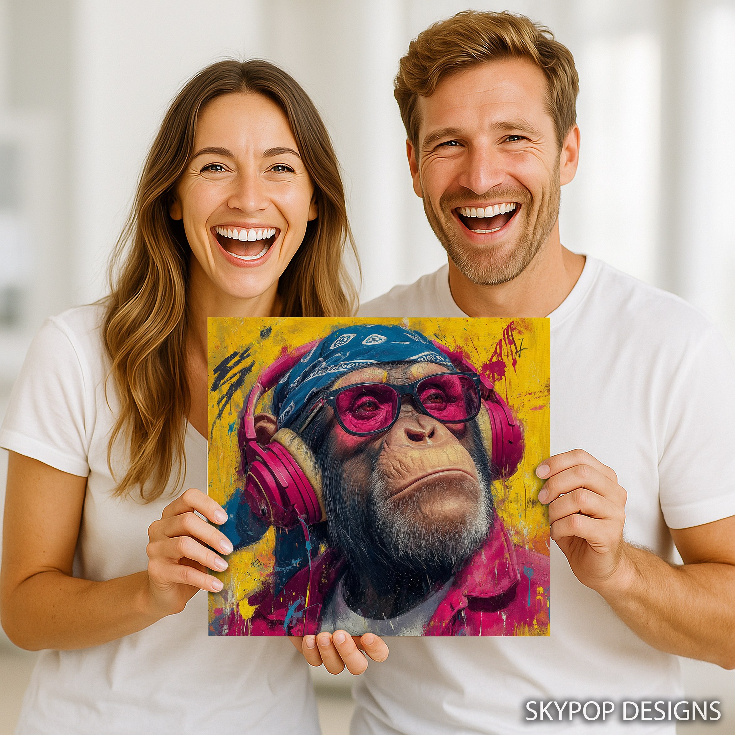3.jpg Chimpanzee Art