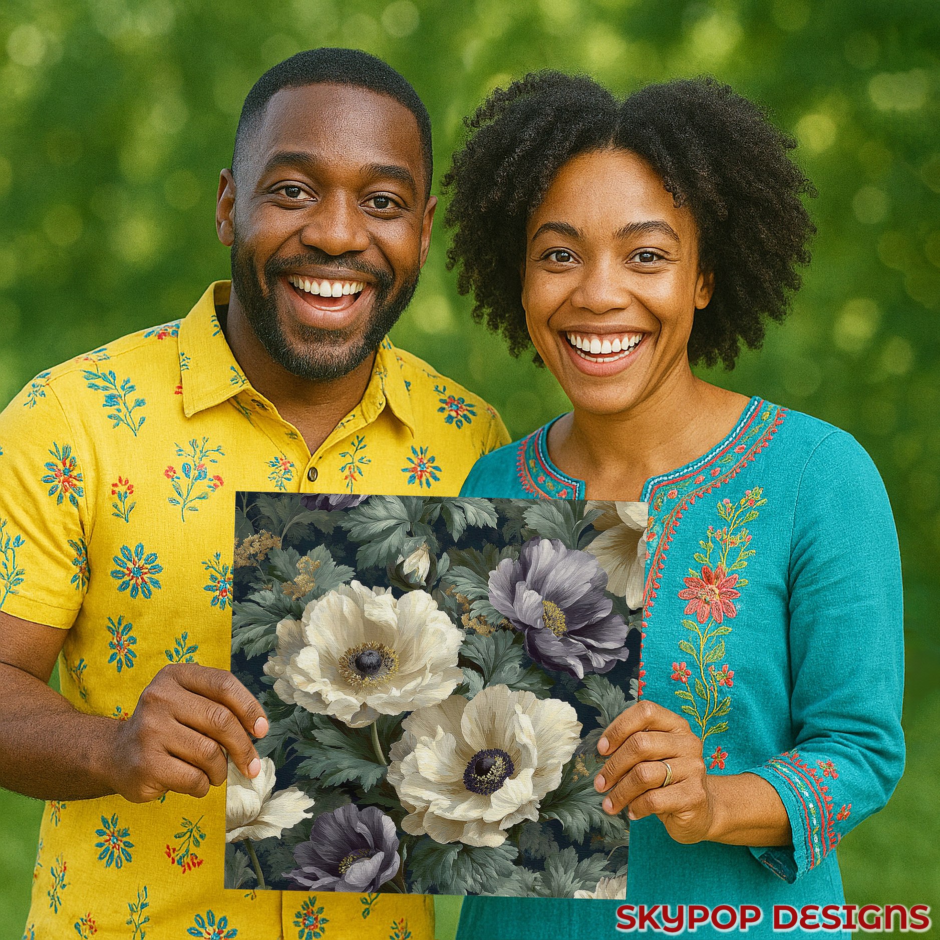 3.jpg Elegant Poppy Bouquet Art