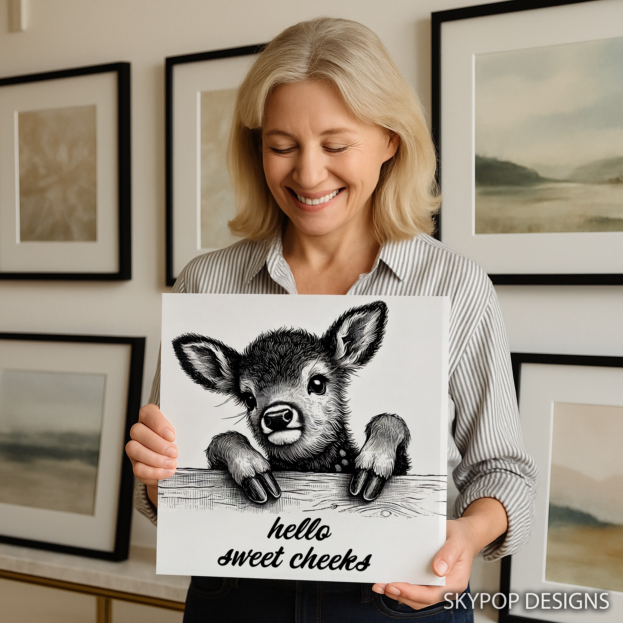 3.jpg Baby Deer Art