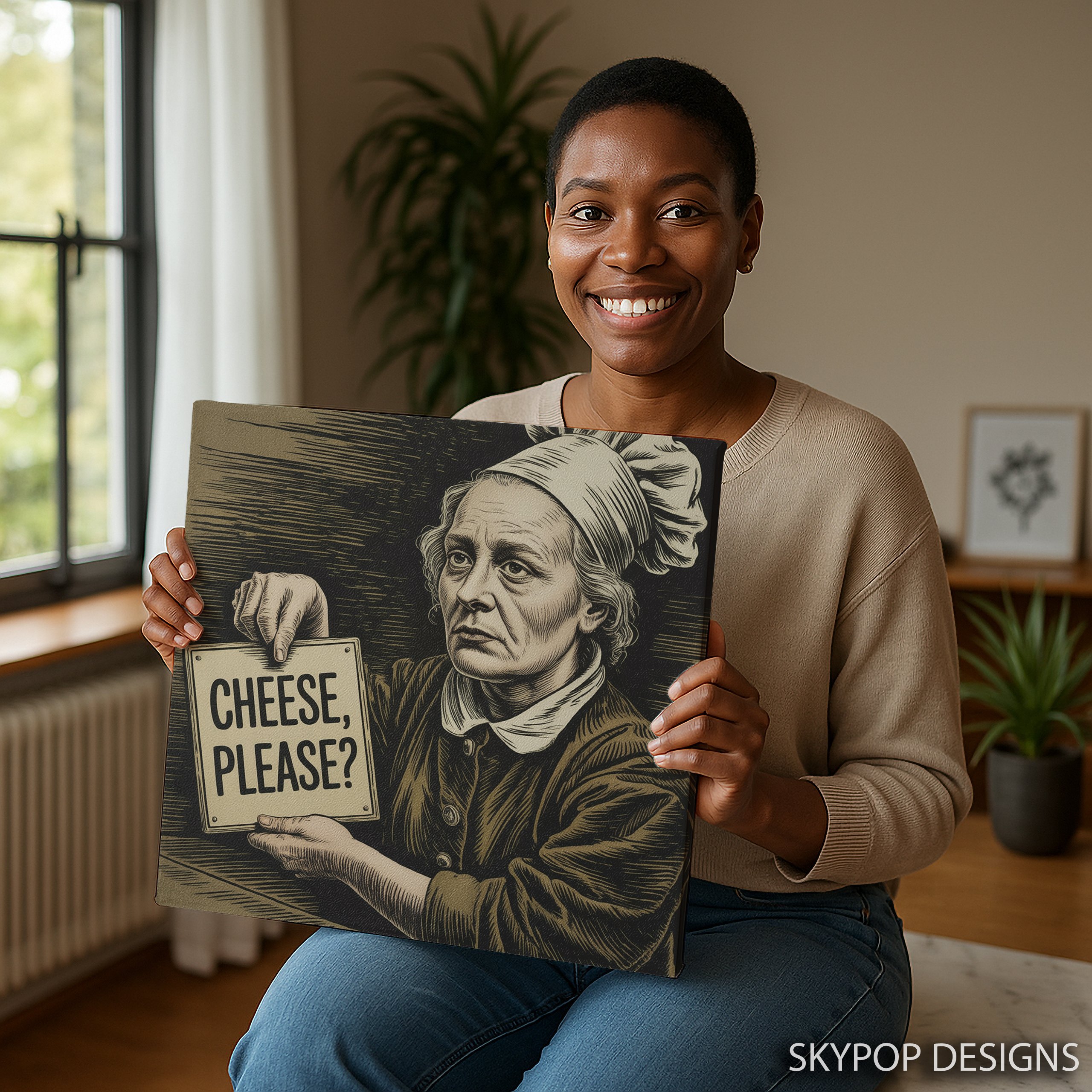 3.jpg Vintage Cheese Please Art