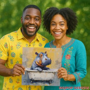 Hippopotamus Art