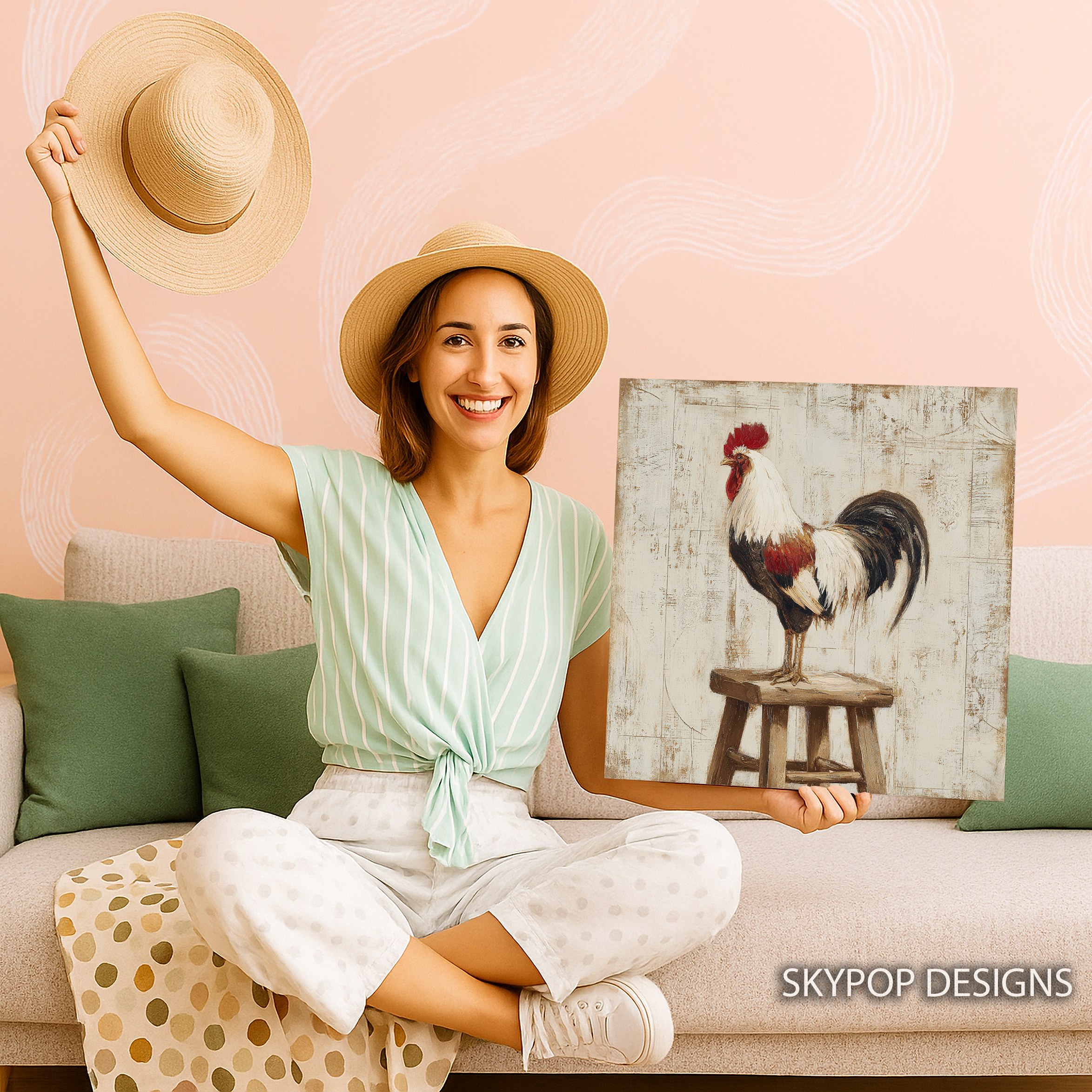3.jpg Rooster Art