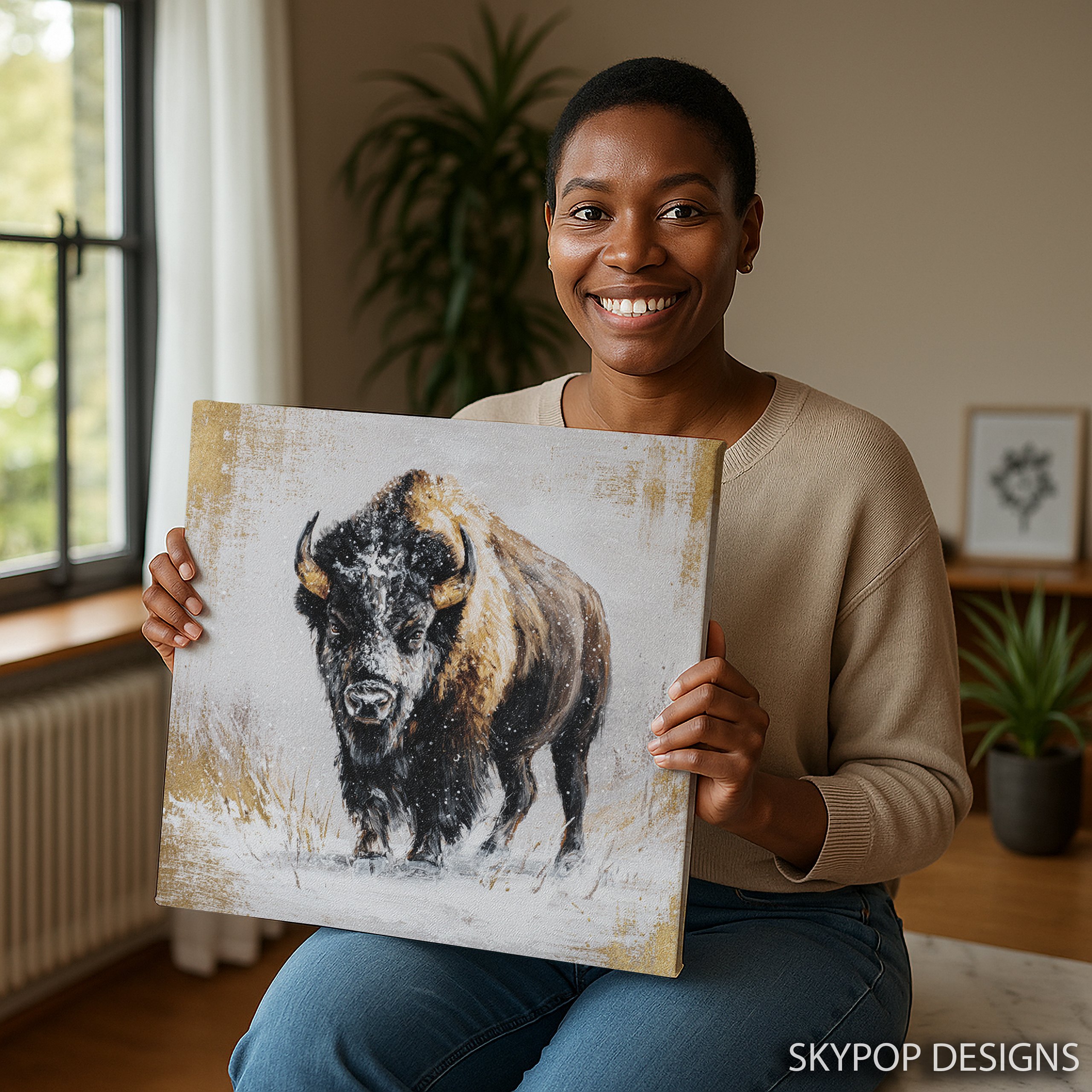 3.jpg Bison Art