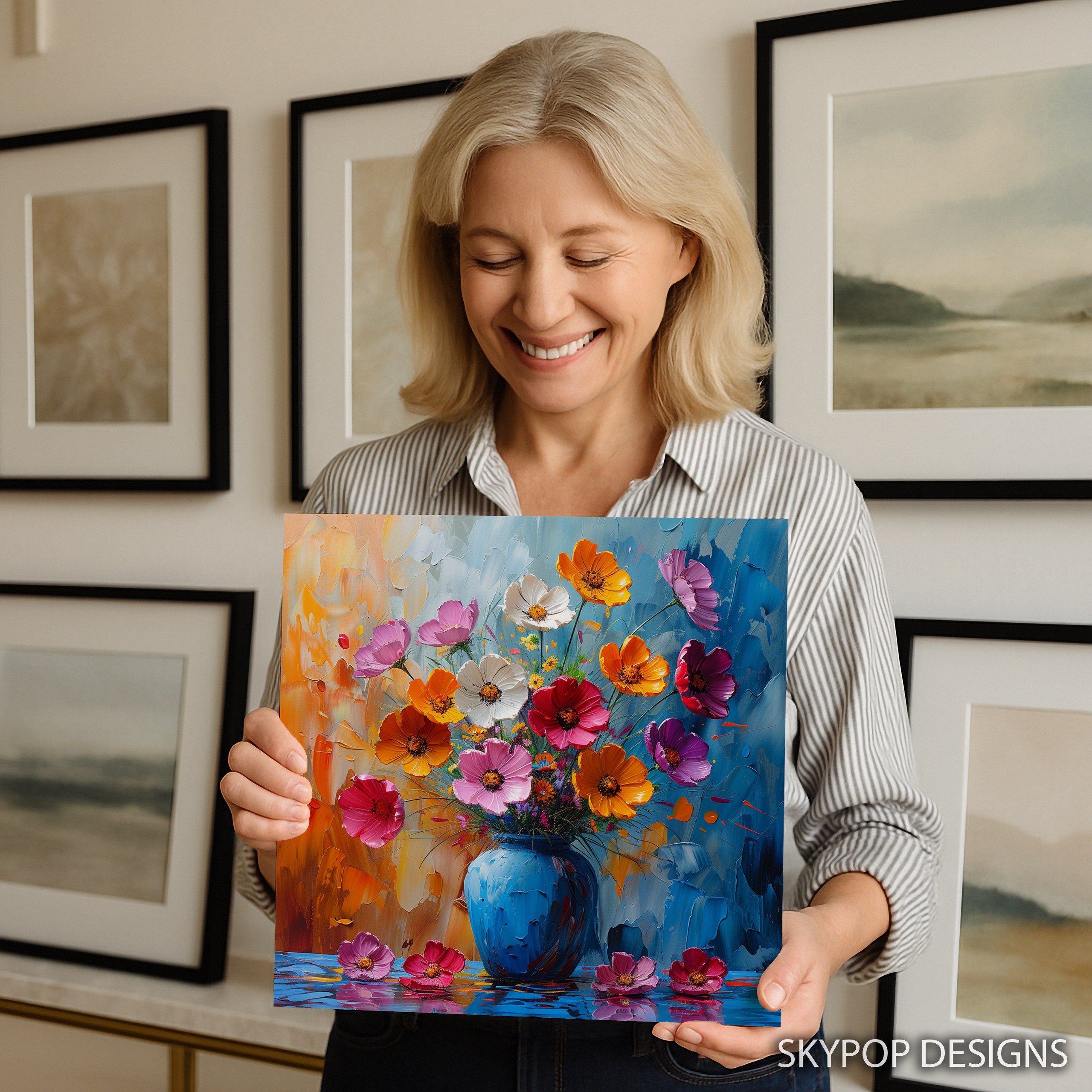 3.jpg Vibrant Wildflower Bouquet Art