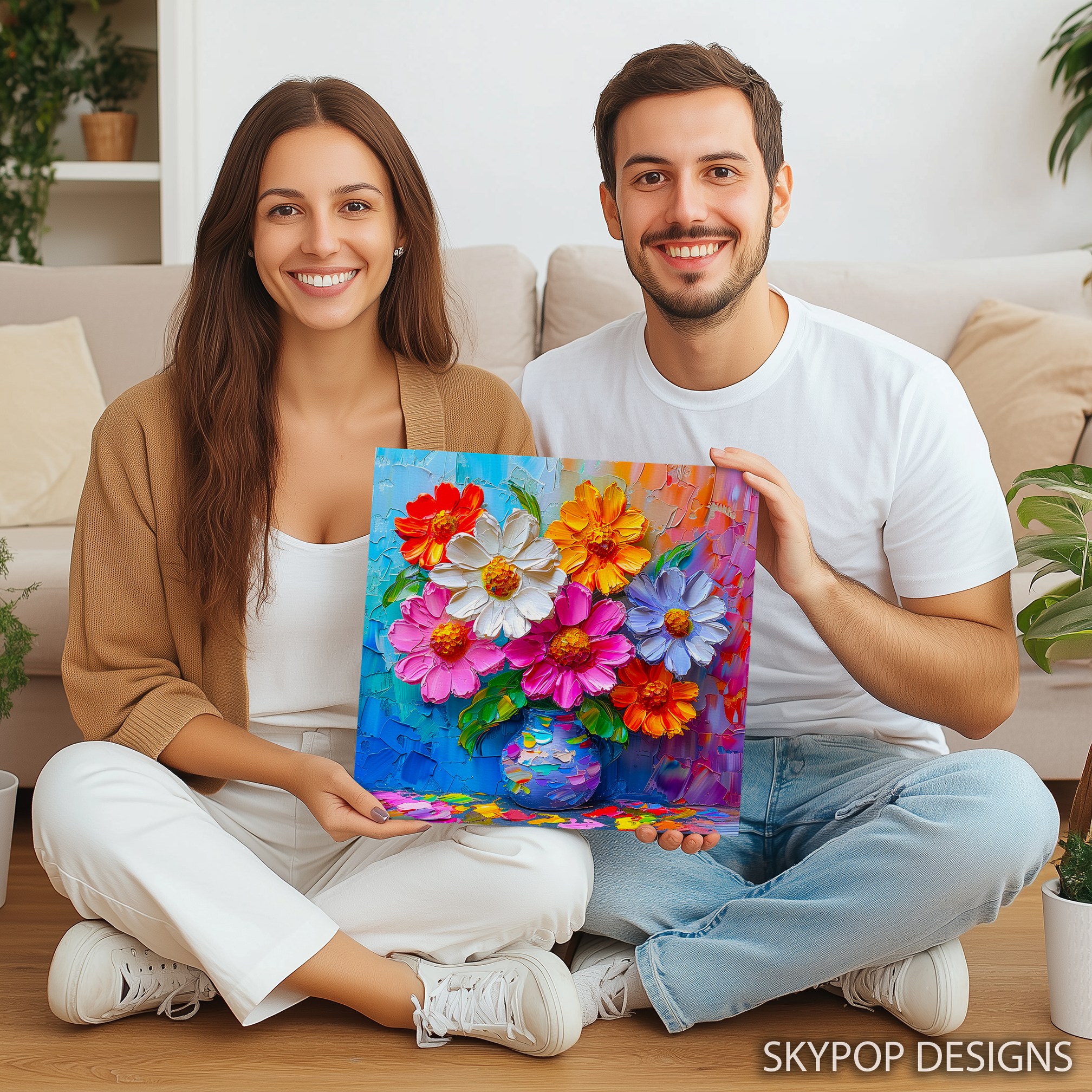 3.jpg Vibrant Bouquet Art
