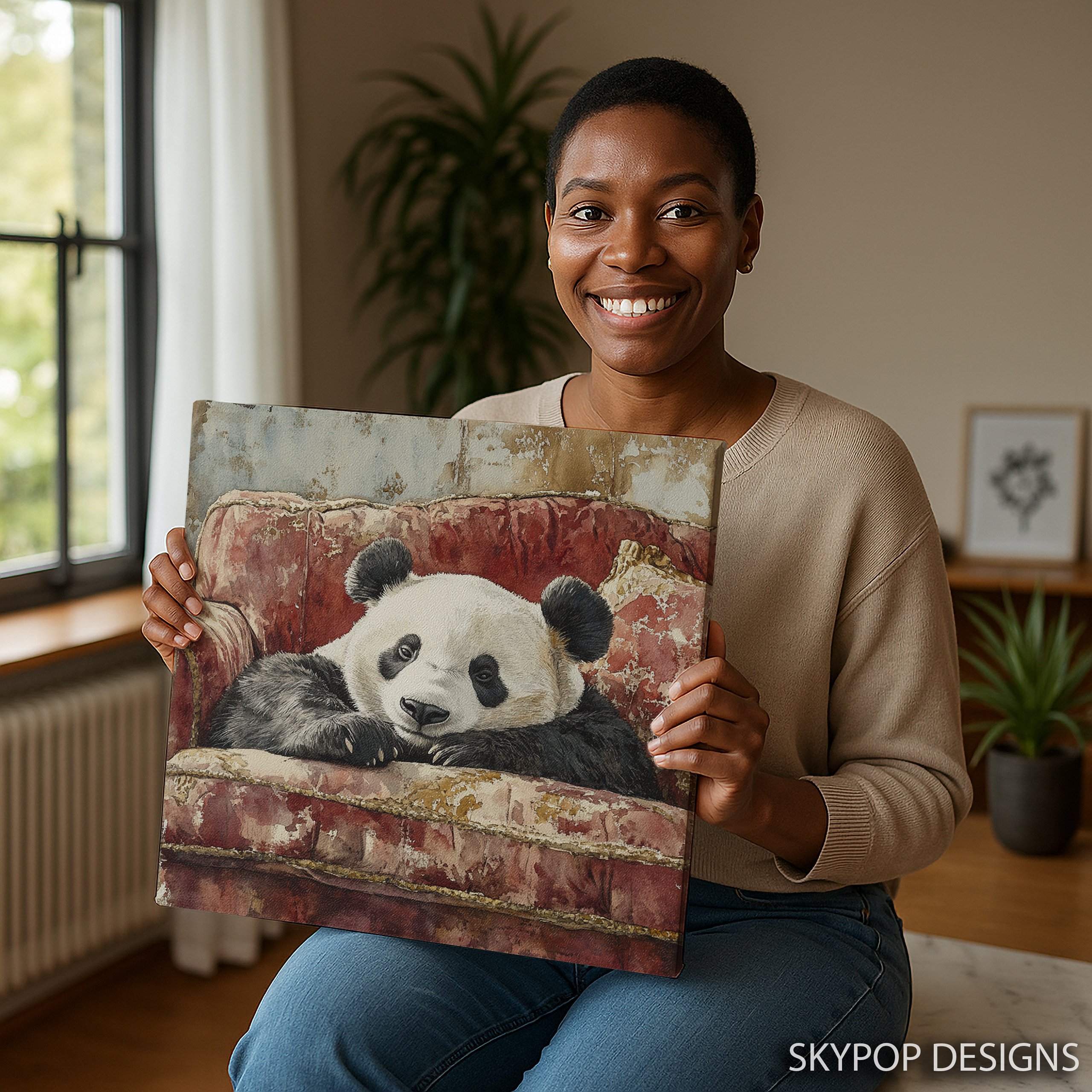 3.jpg Panda Couch Art