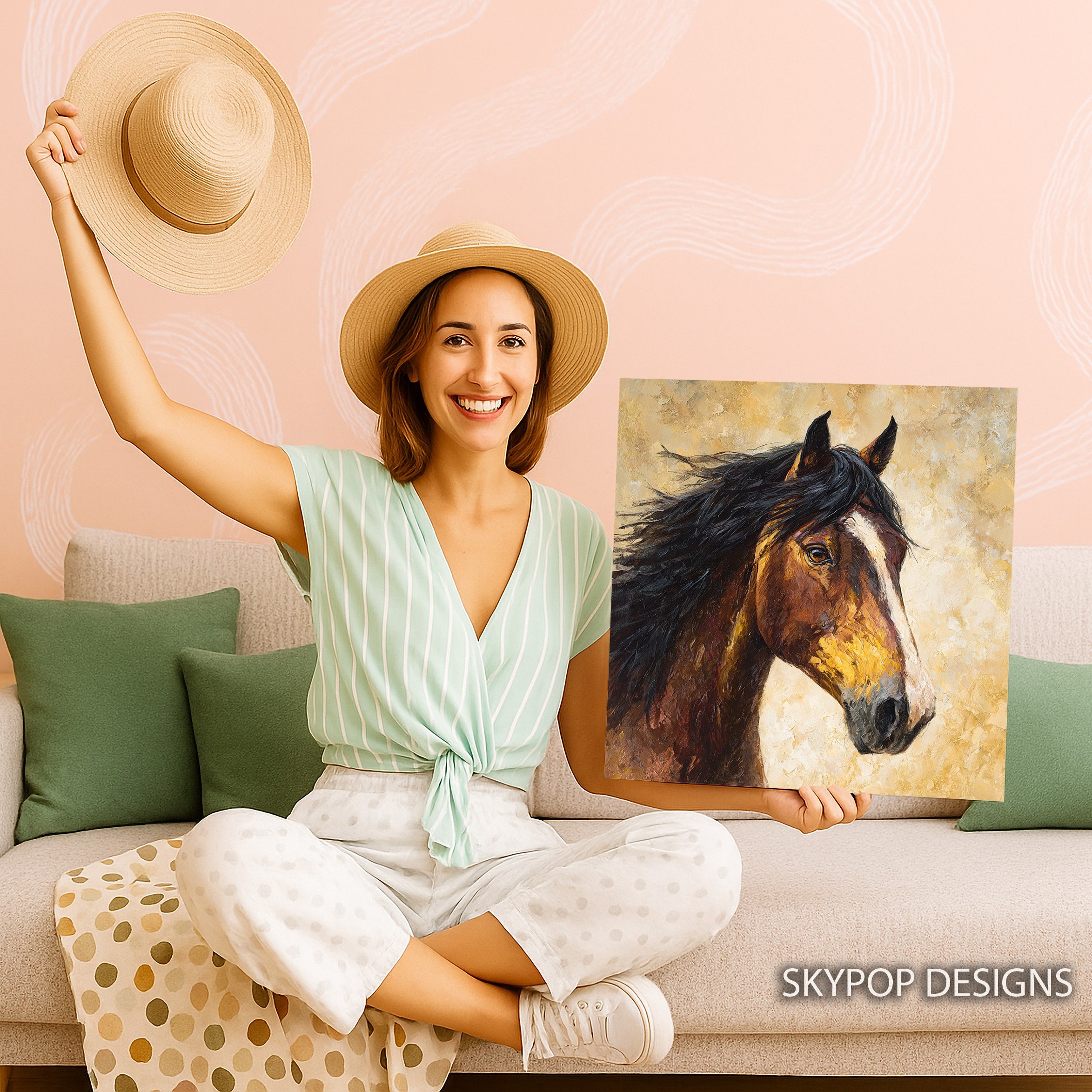 3.jpg Horse Portrait Art