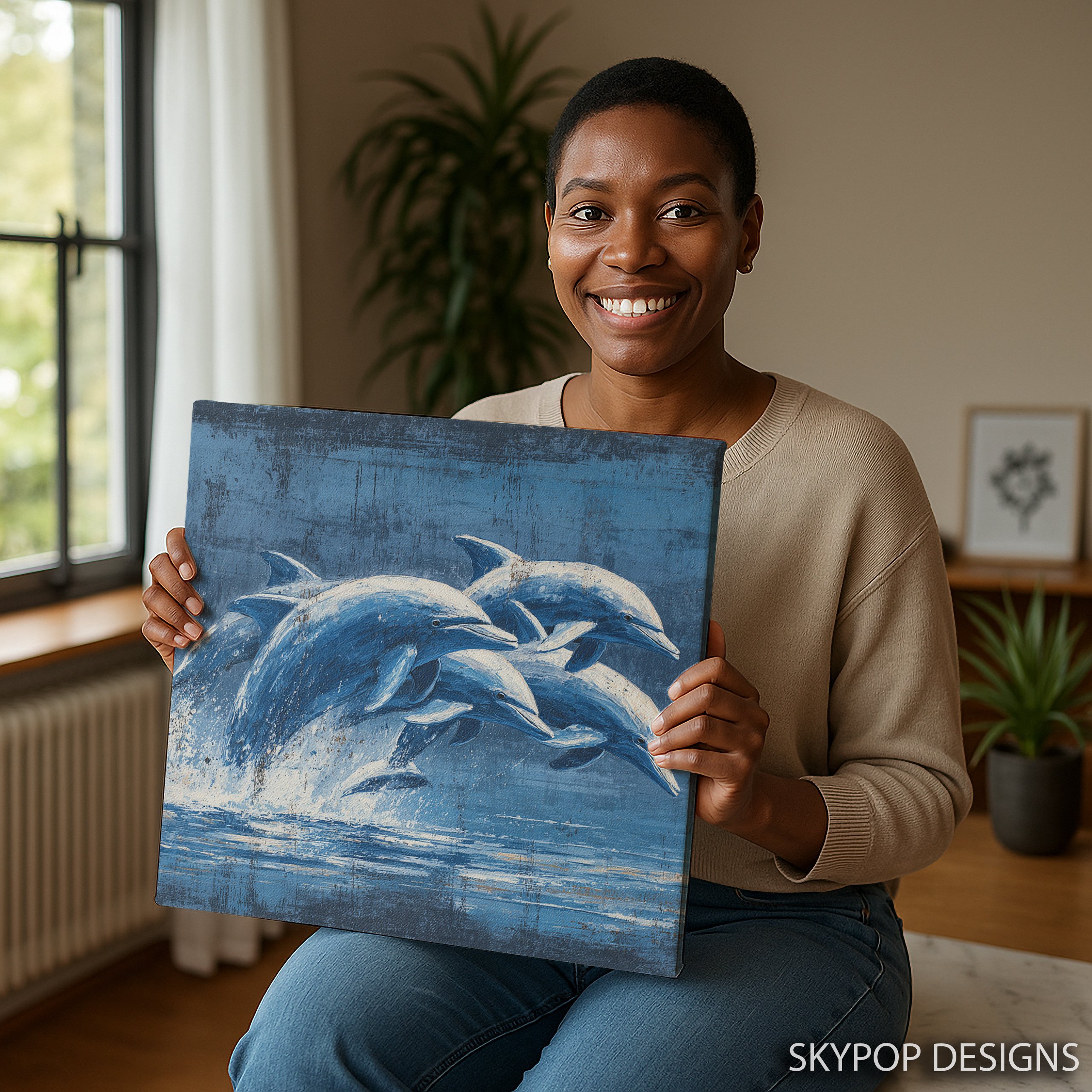3.jpg Dolphin Leap Art