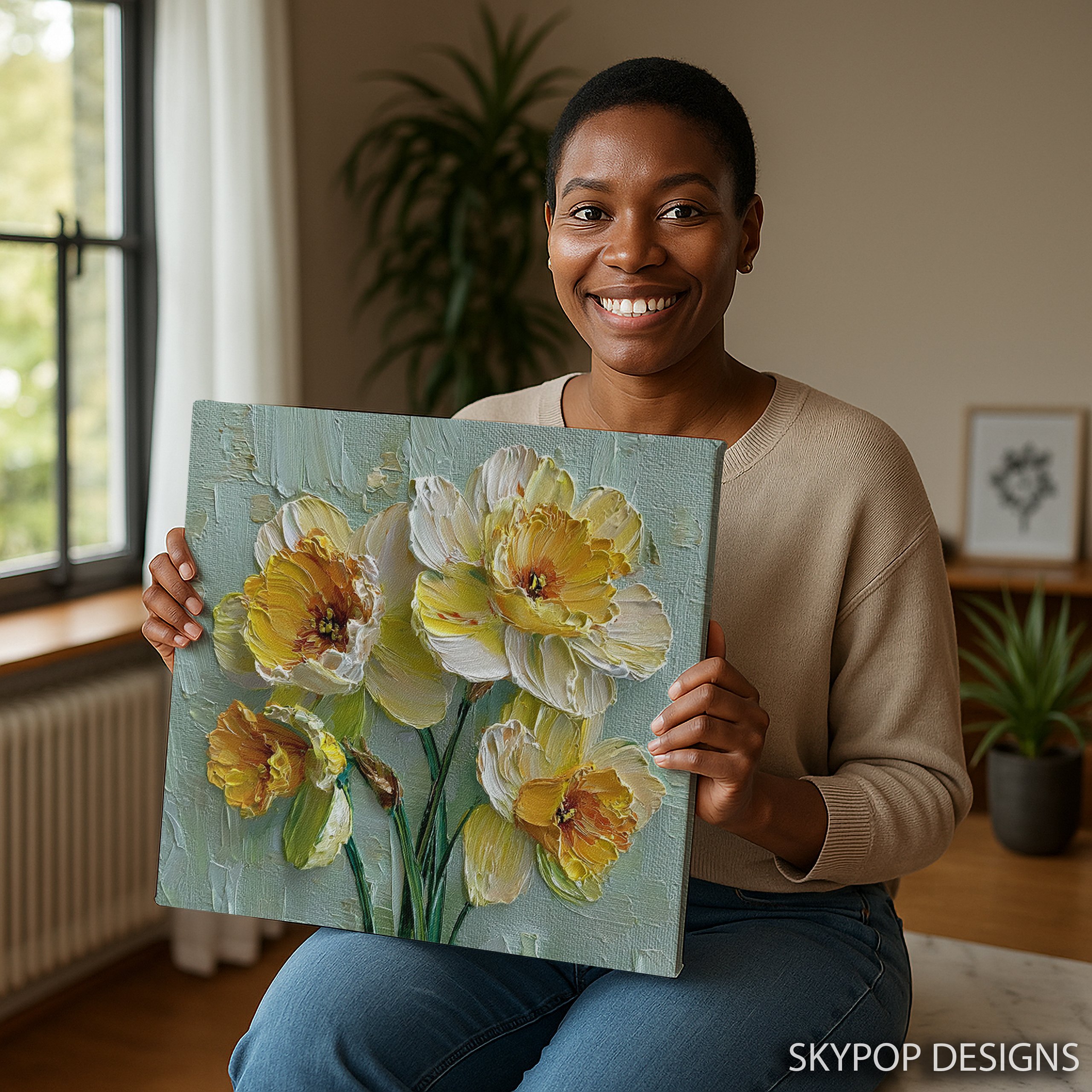 3.jpg Daffodil Bloom Art