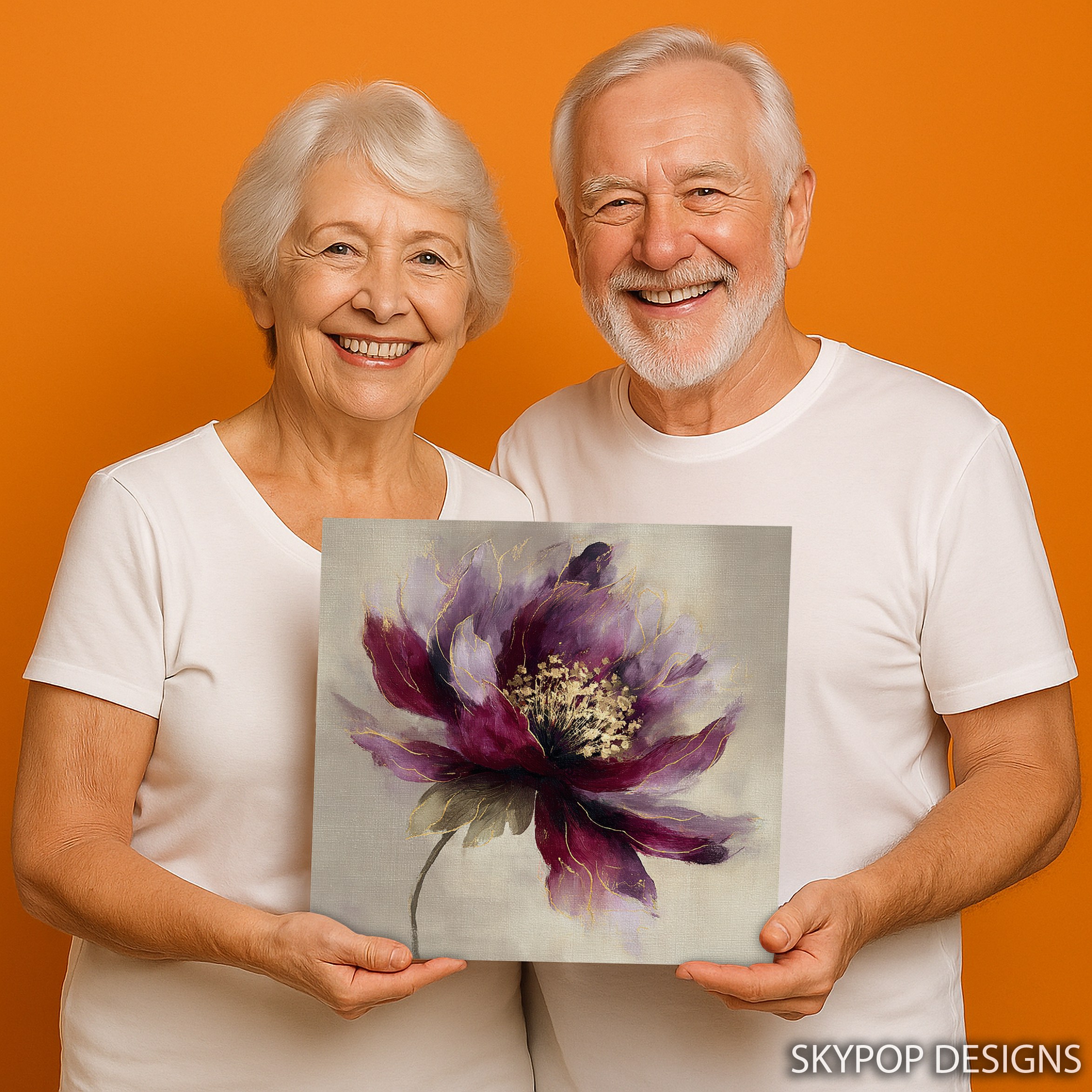 3.jpg Purple Peony Bloom Art
